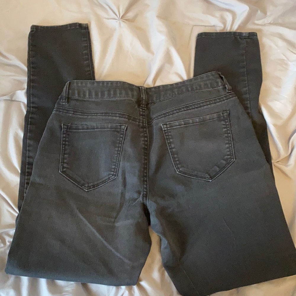Black Straight Jeans